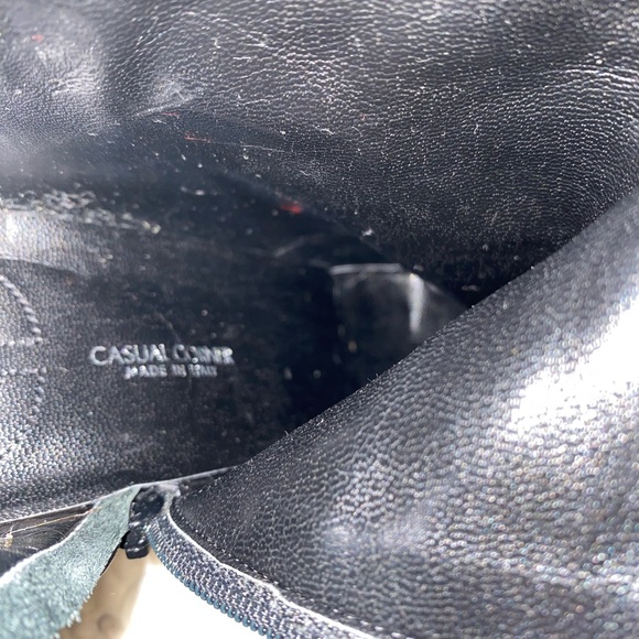 Casual Corner animal print bootie 7.5 - Picture 8 of 10